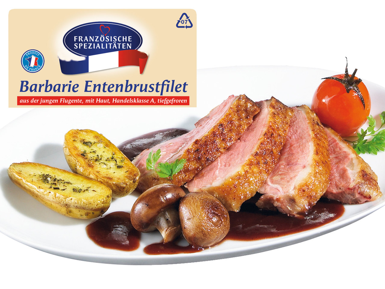 FRANZÖSISCHE SPEZIALITÄTEN Barbarie Entenbrustfilet