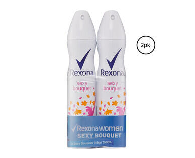 Rexona Antiperspirant Deodorant Aerosol 2 x 145g