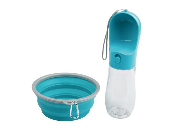 Zoofari Pet Travel Bowl Set - 2 Piece Set