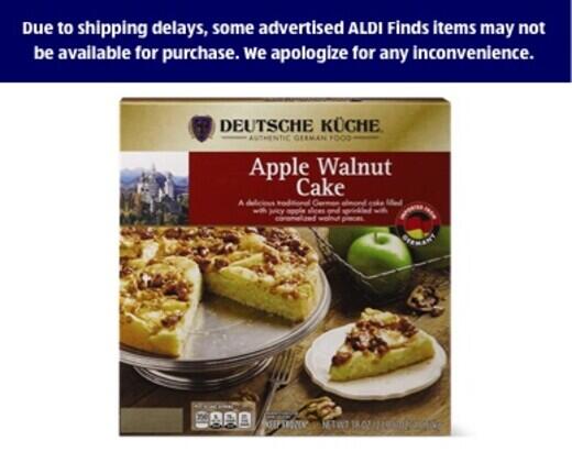 Deutsche Küche 
 Apple Walnut or Bienenstich Almond Cake