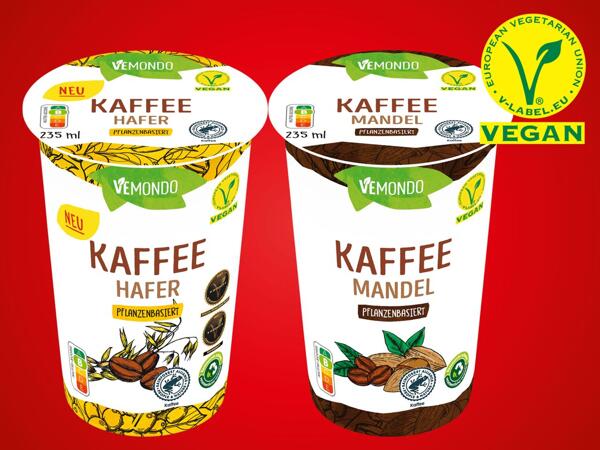Veganer Kaffee Drink