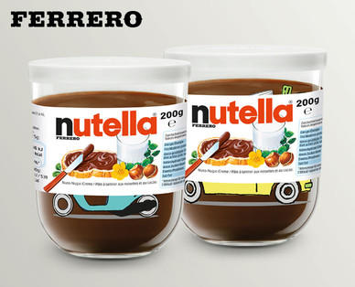 FERRERO Nutella im Dekorglas
