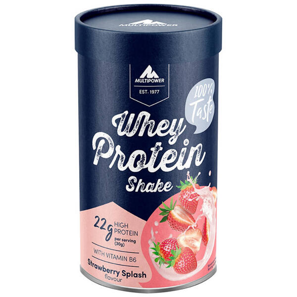 MULTIPOWER Multipower Poudre de protéine, whey à la fraise