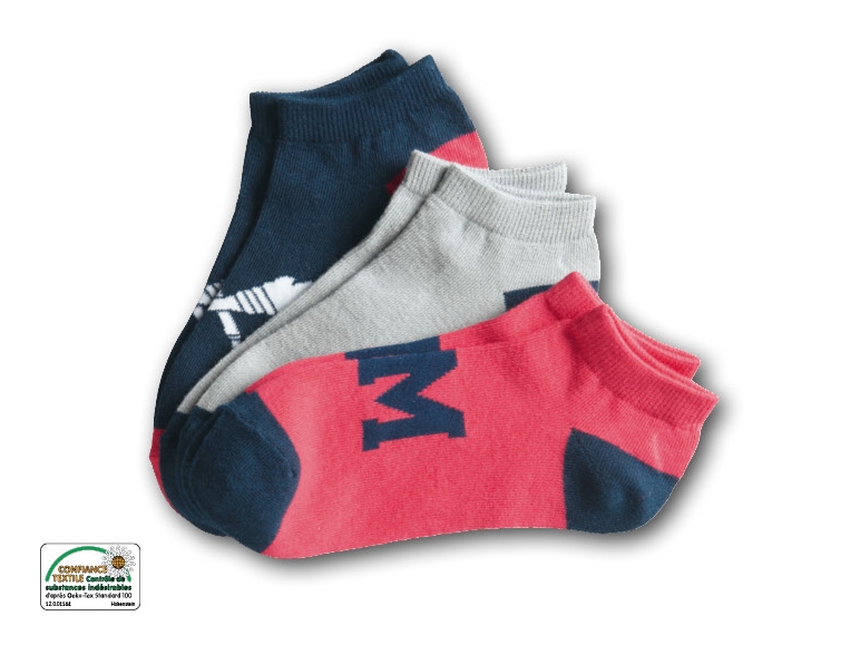 Socquettes, 3 paires