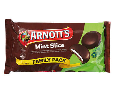 Arnott's Mint Slice Family Pack 365g