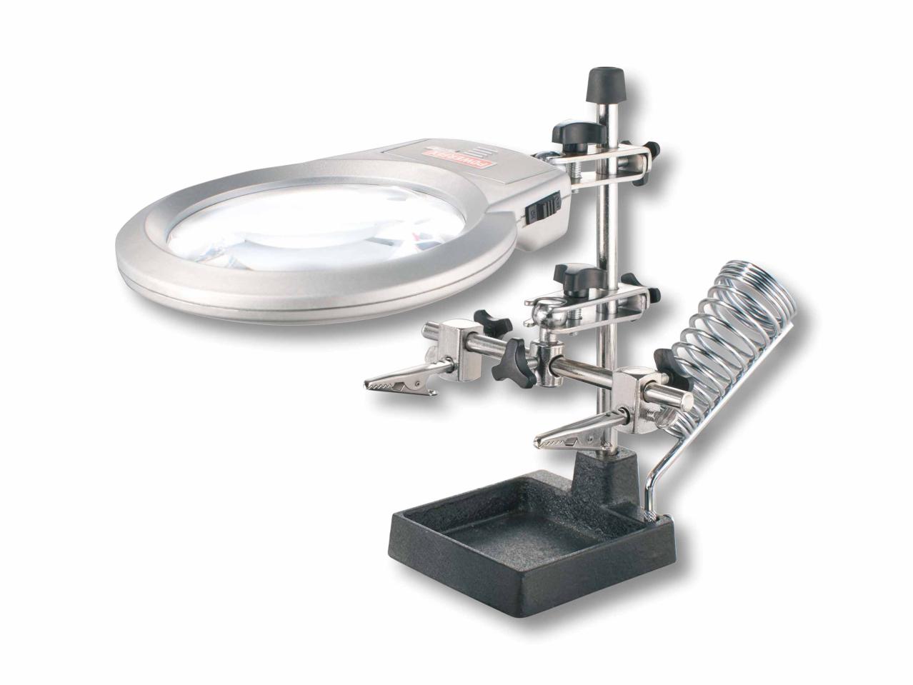 Loupe à LED pour travaux de précision