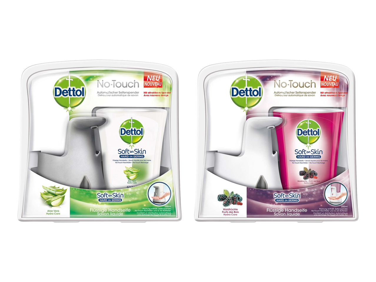 Savon liquide Dettol no-touch