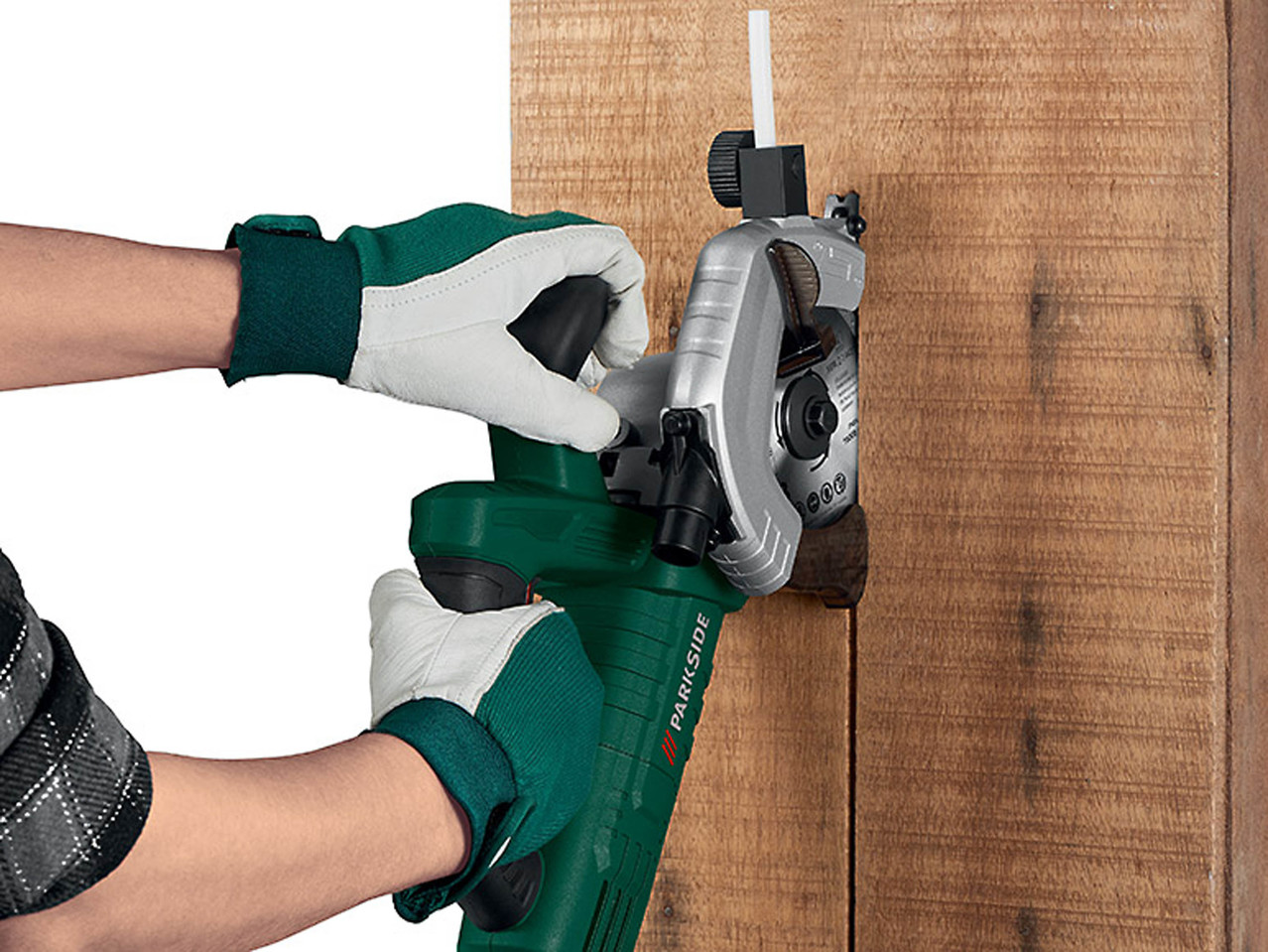 PARKSIDE 1200W Counter Rotating Twin Blade Circular Saw