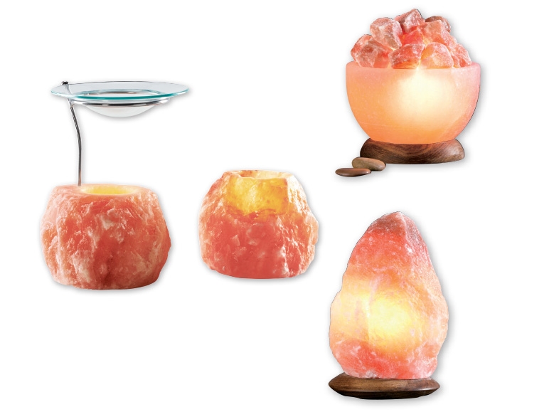 Livarno Lux Illuminated Salt Crystal Lamp