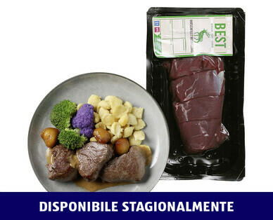 COUNTRY'S BEST
MEDAGLIONI DI FILETTO DI CERVO