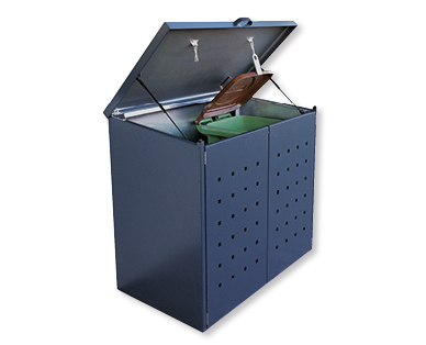 Cache-poubelle en aluminium ALUMERO