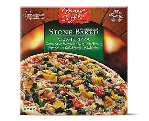 Mama Cozzi's Pizza Kitchen 
 Stone Baked Pizza Four Cheese or Veggie