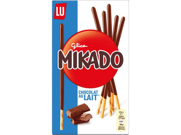 Bâtonnets au chocolat Mikado