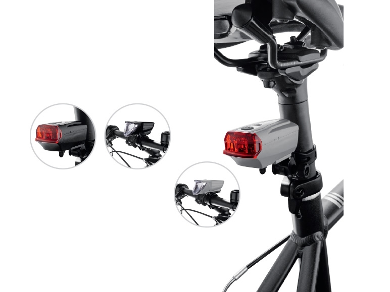 CRIVIT(R) LED Bike Light Set