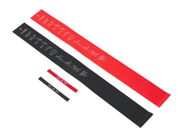 Crivit Resistance Bands - Set of 4 Strong to Extra-Strong Resistance
