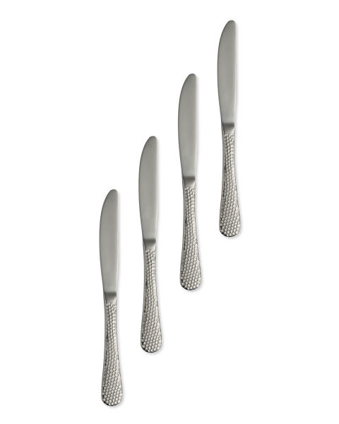 Bevelled Dinner Knife  4- Pack