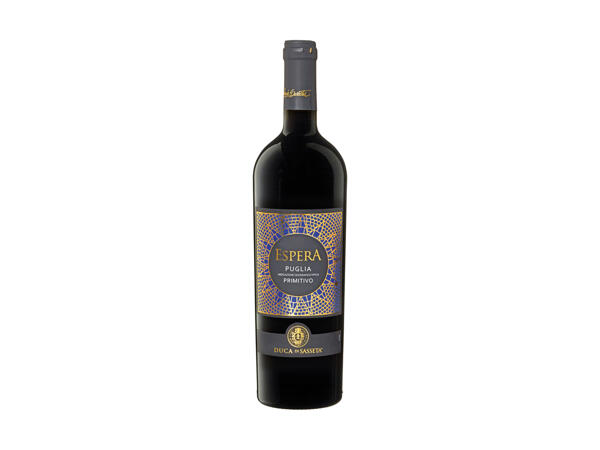 Duca di Sasseta Espera Primitivo 2016 ​Pouilles, IGT