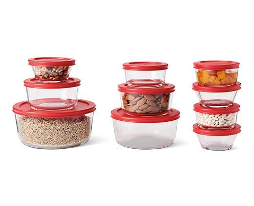 Crofton 
 20pc Glass Storage Set