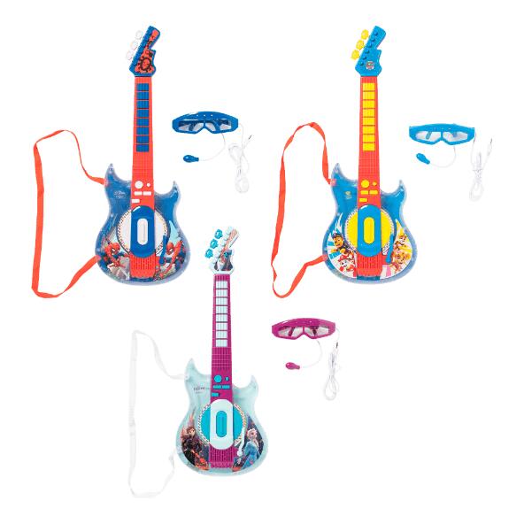 LEXIBOOK(R) 				Elektronische Gitarre mit Mikro und Brille