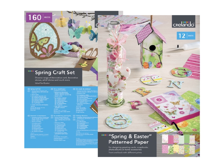 CRELANDO Easter Craft Set