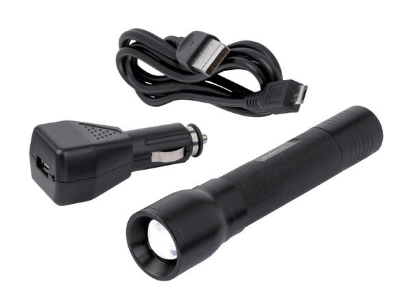 Lampe torche à LED avec batterie externe