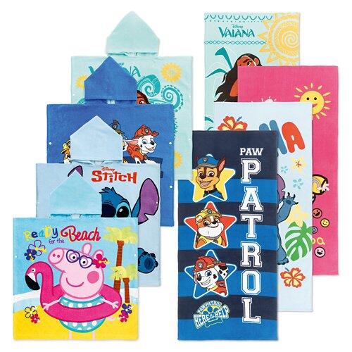LICENSED Telo da mare oppure poncho per bambini