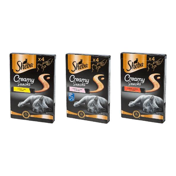 SHEBA(R) 				Snacks pour chats
