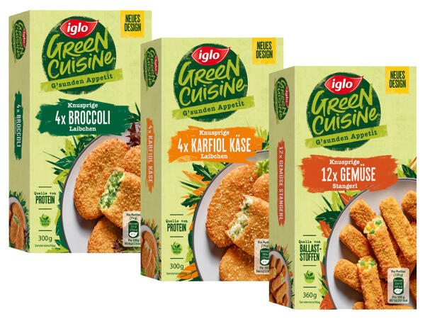 Iglo Green Cuisine G‘sunder Appetit Fertiggerichte