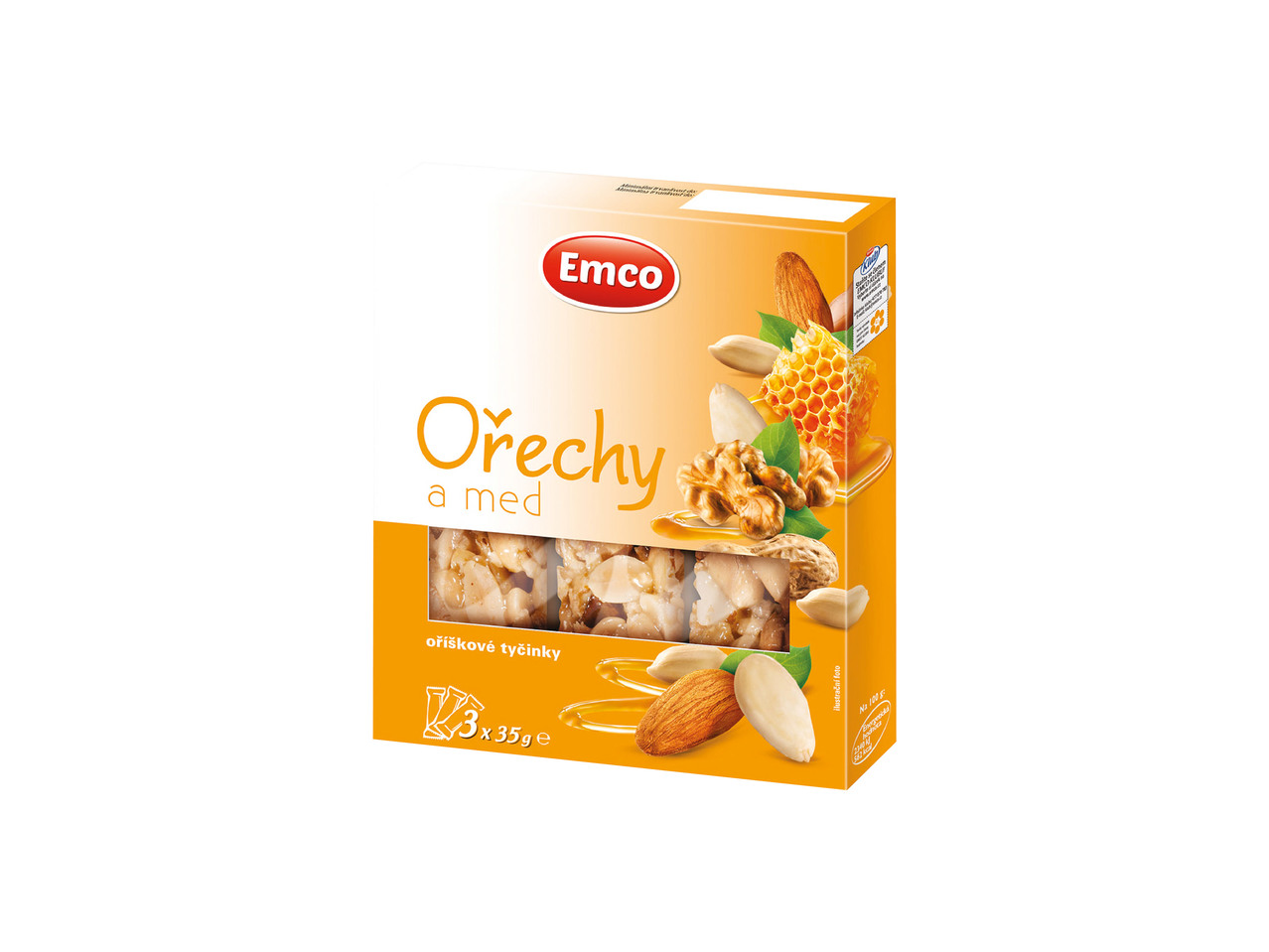 OŘÍŠKOVÉ TYČINKY BEZ LEPKU