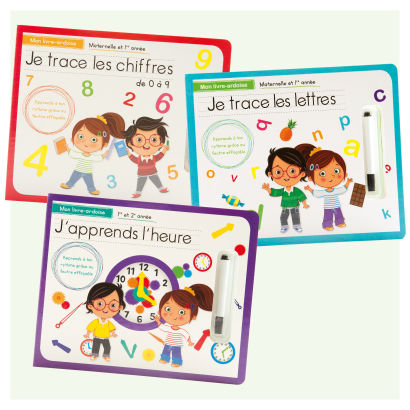 Livre d'exercices avec stylo