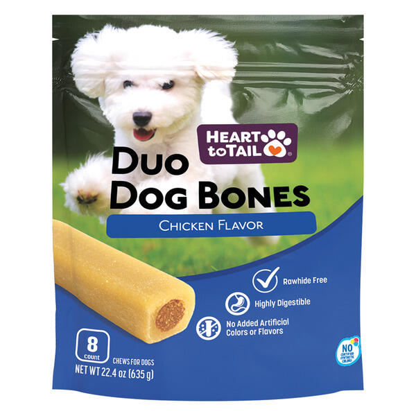 Heart to Tail Chicken Duo Dog Bones