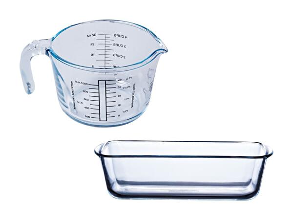 PYREX DAILY(R) Målekande af glas eller bageform