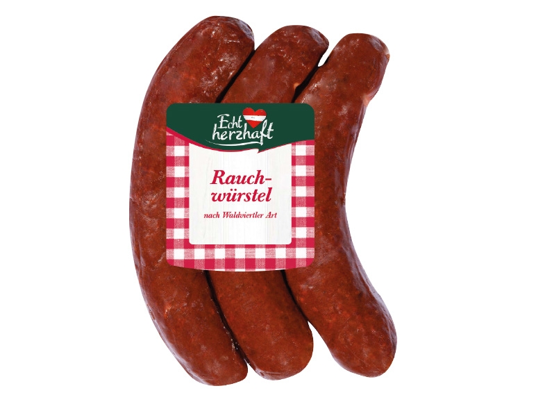ECHT HERZHAFT Rauchwürstel