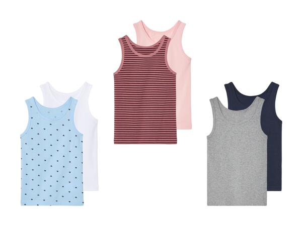 Maillots de corps pour jeune enfant, set de 2
