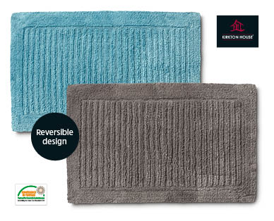 Luxury Reversible Cotton Bath Mat