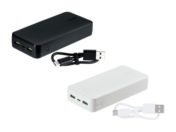 Chargeur portable, 20 000 mAh