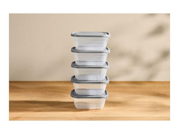 Livarno Home Food Storage Containers - Set of 5