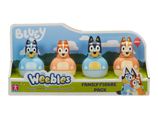 Weebles My Little Pony/Cocomelon/ Peppa Pig/Bluey Weebles - 4 pack
