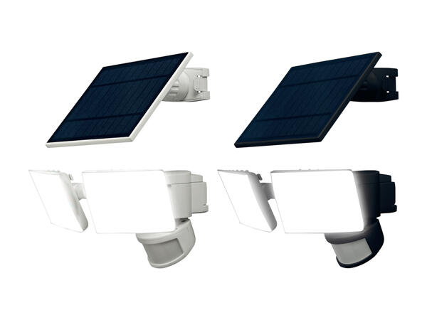 LIVARNO LUX(R) LED-projektør med solcellemodul