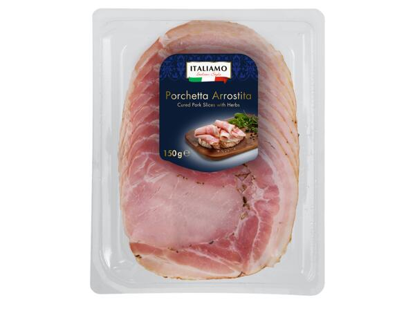 Cured Pork Slices with Herbs