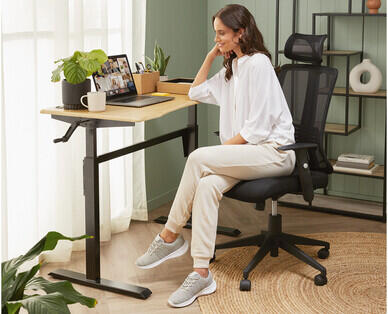Ergonomic Office Chair - Executive Style in Black