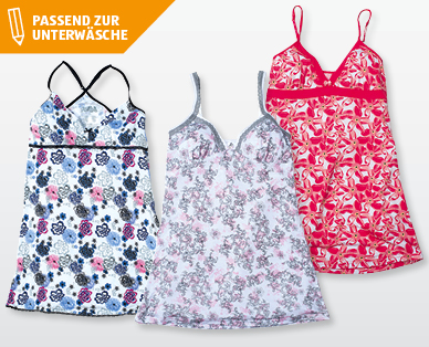 DISSIMIO Damen-Nachtkleid