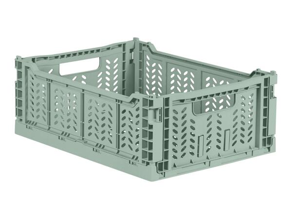 Livarno Home Collapsible Crate - Green