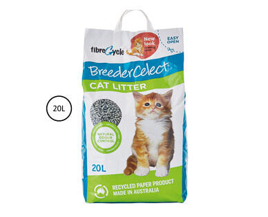 Breeder Celect Paper Cat Litter 20L