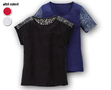 Maglietta con pizzo BLUE MOTION