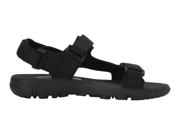 Men's Black Walking Sandals