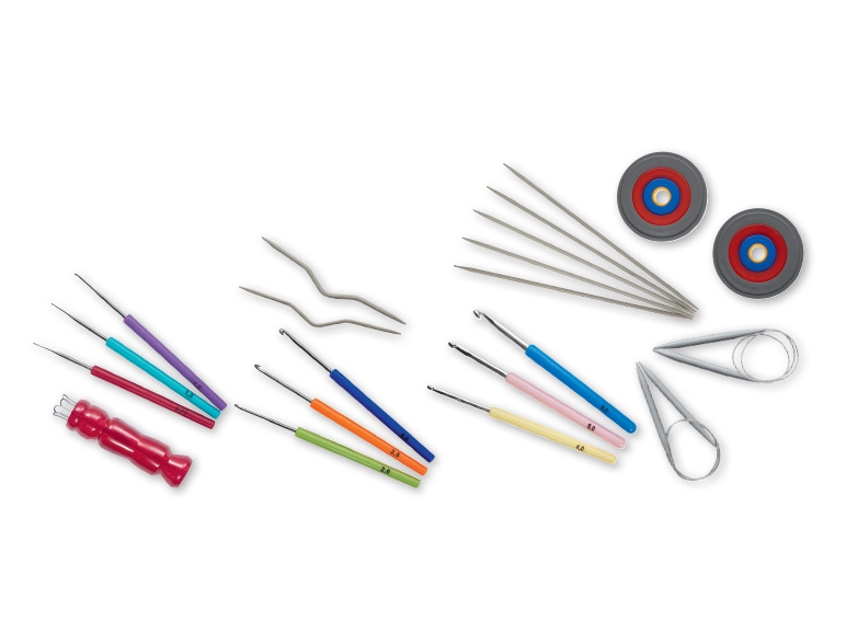 CRELANDO Crochet/Knitting Needle Set