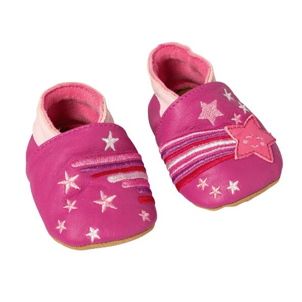 Chaussons en cuir pour bébés
