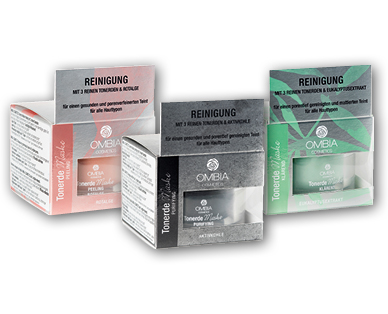 OMBIA COSMETICS Tonerde-Maske