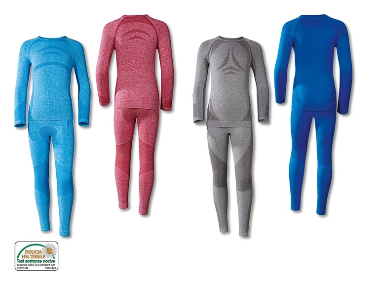Coordinato intimo da sci, 2 pezzi